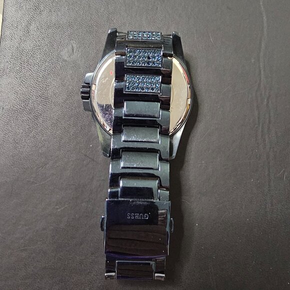 Guess Mens Blue Multi-function Watch - Picture 3 of 12